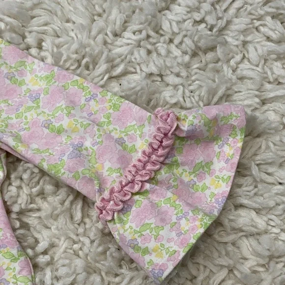 Bonnie Jean girls Sz 3T floral dress featuring a cute bunny ¥ - Picture 6 of 16